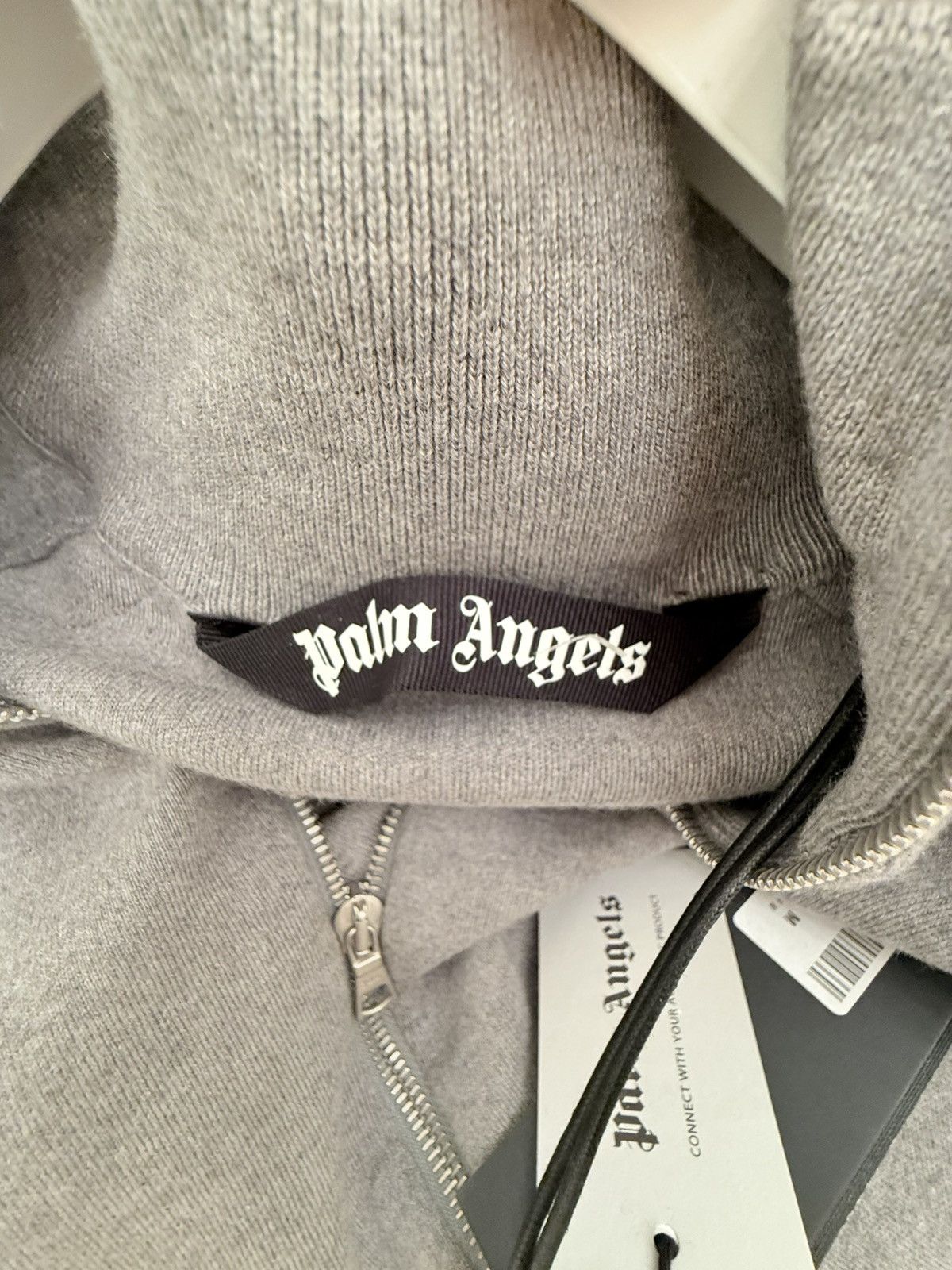 Palm Angels Palm Angels Track Jacket Cashmere Gray M Size US M / EU 48-50 / 2 - 3 Thumbnail