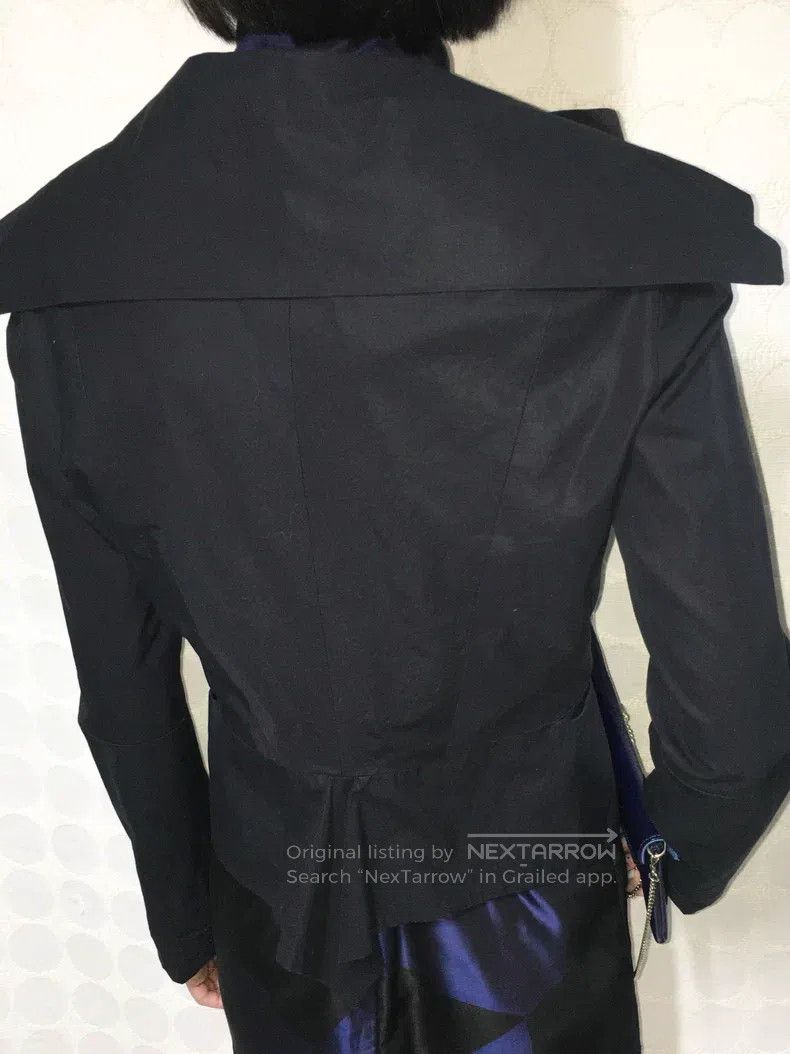 Vivienne Westwood Vivienne Westwood Lapel sculptural black jacket Size M / US 6-8 / IT 42-44 - 3 Thumbnail
