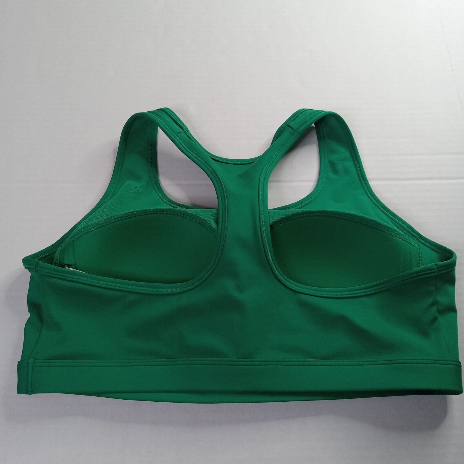 Nike Nike Dri-FIT Swoosh Medium Padded Sports Bra Women 2XL Green Size XXL / US 16-18 / IT 52-54 - 6 Thumbnail