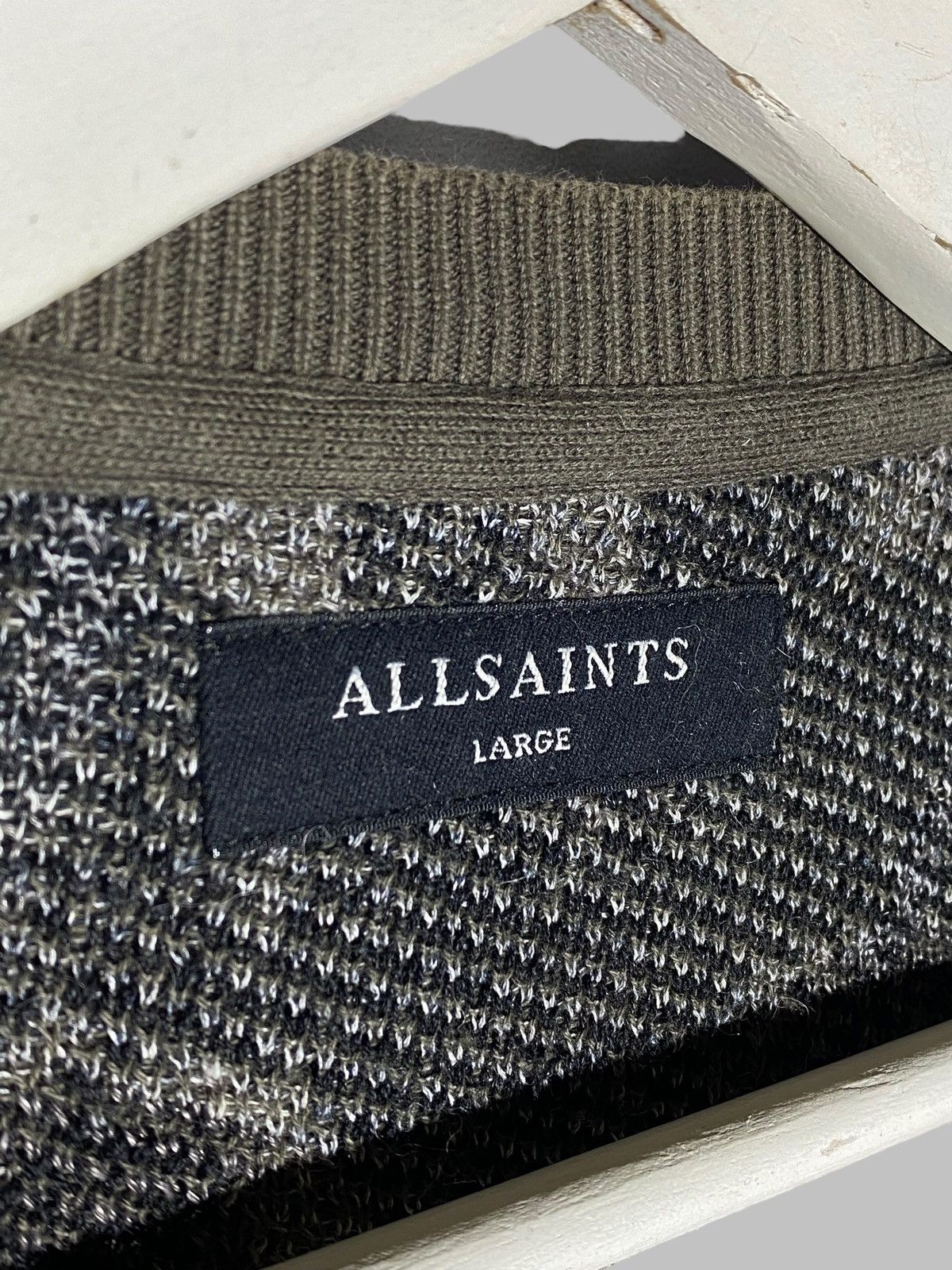 Allsaints All Saints Rattan Crew Fair Isle Palm Knit Sweater Men’s Size US L / EU 52-54 / 3 - 6 Thumbnail