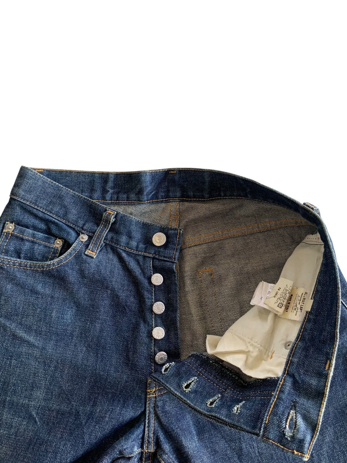 Helmut Lang HELMUT LANG BUTTON FLY CLASSIC DENIM JEANS Size US 29 - 10 Thumbnail