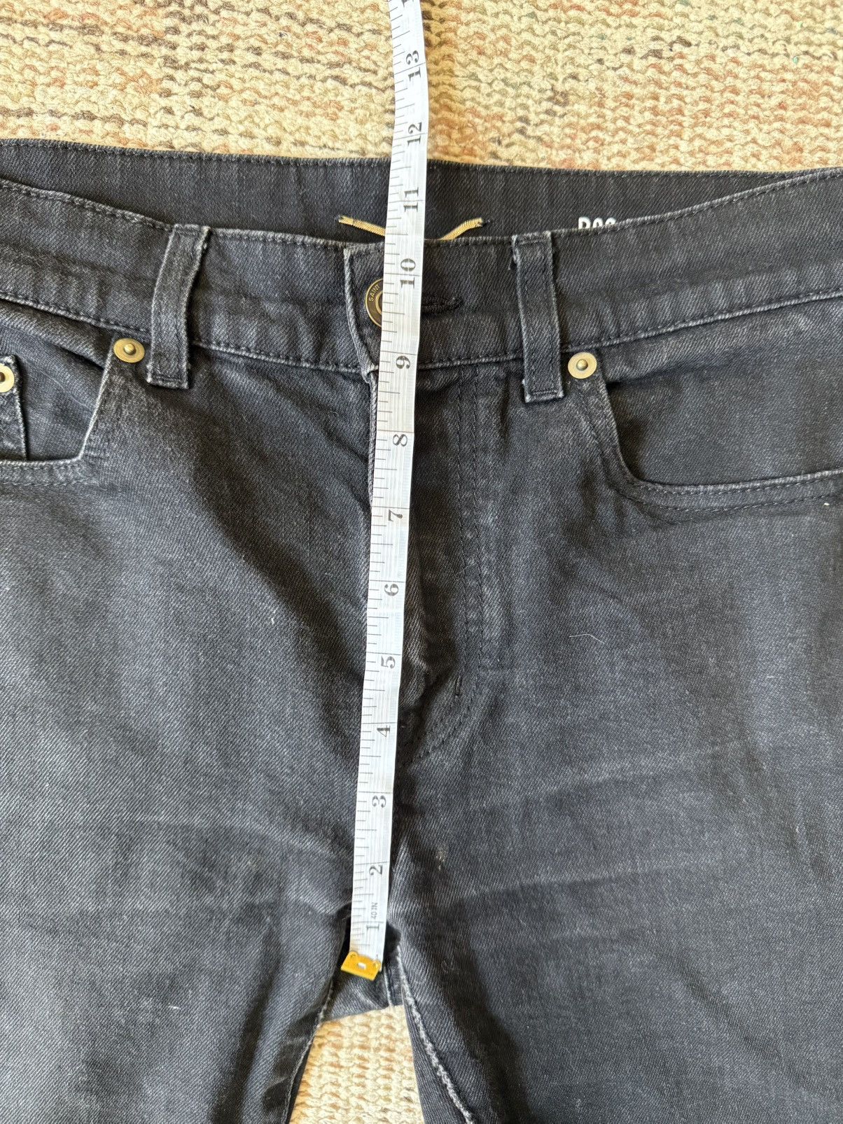 Saint Laurent Paris YSL Saint Laurent slim fit black jeans size 31 Size US 31 - 10 Thumbnail