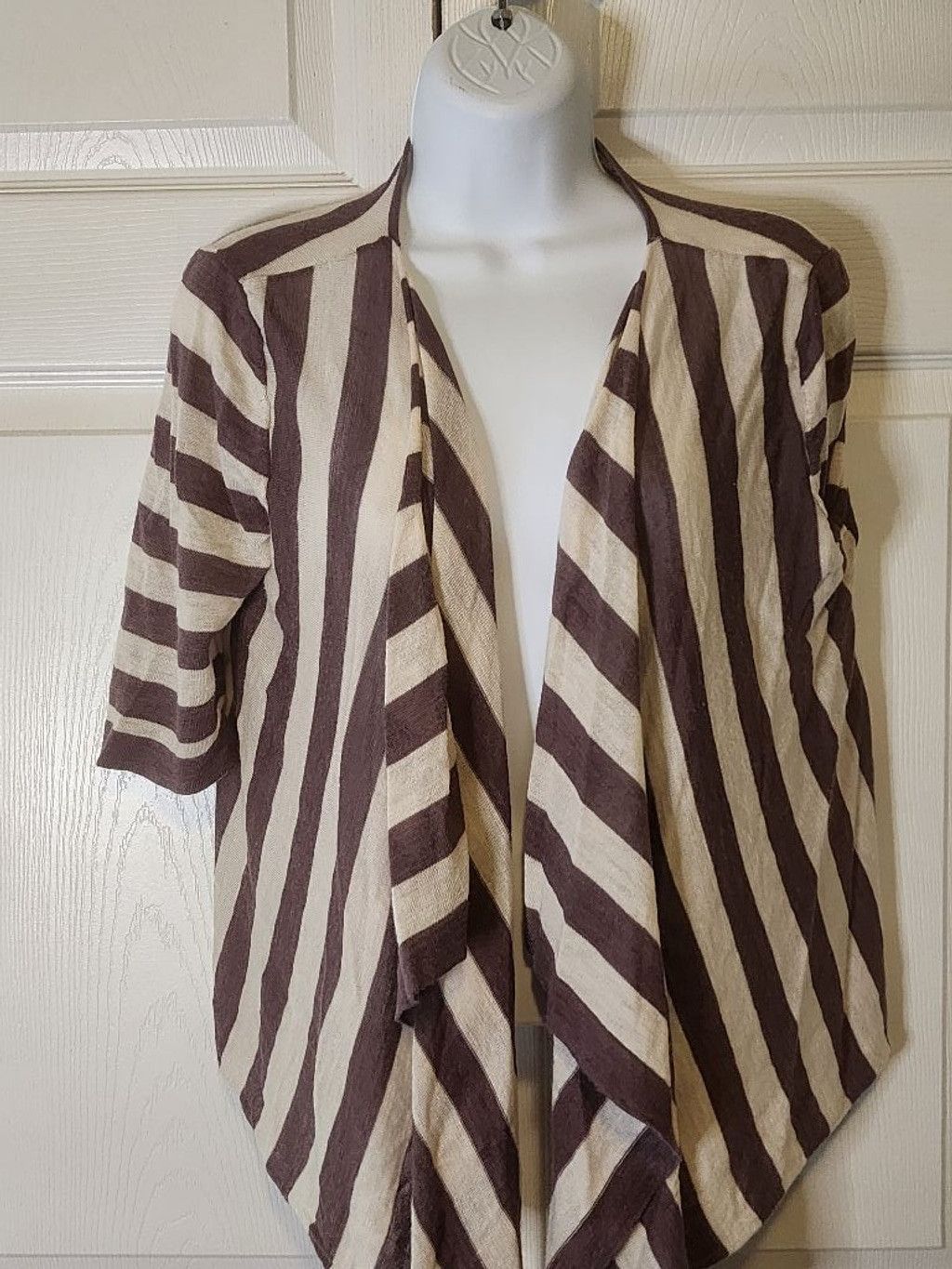 Loft Loft Striped Sweater Size L / US 10 / IT 46 - 2 Thumbnail