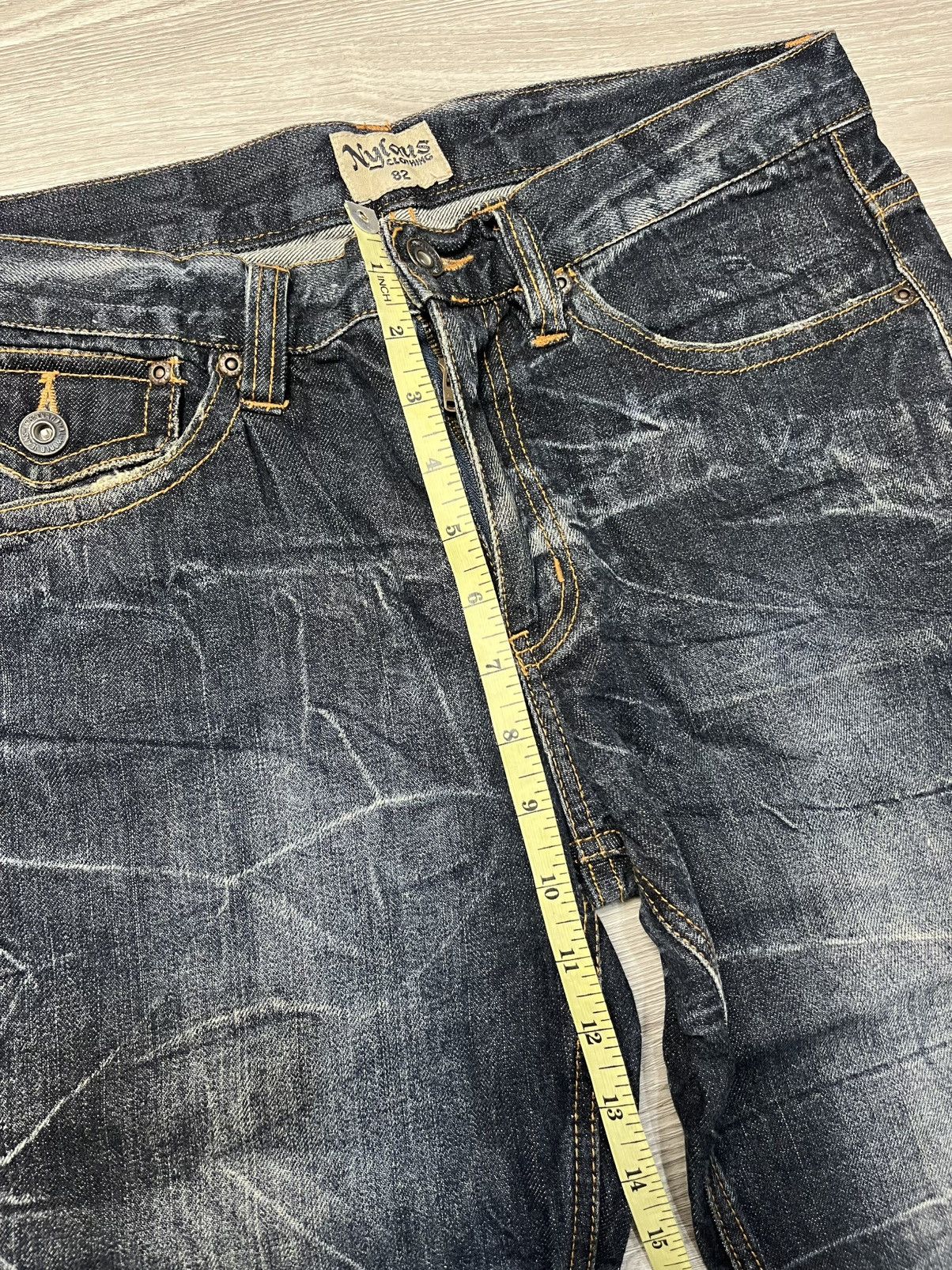 Hysteric Glamour Y2k Nylaus ifsixwasnine Faded Bootcut Denim Pants Size US 32 / EU 48 - 9 Thumbnail