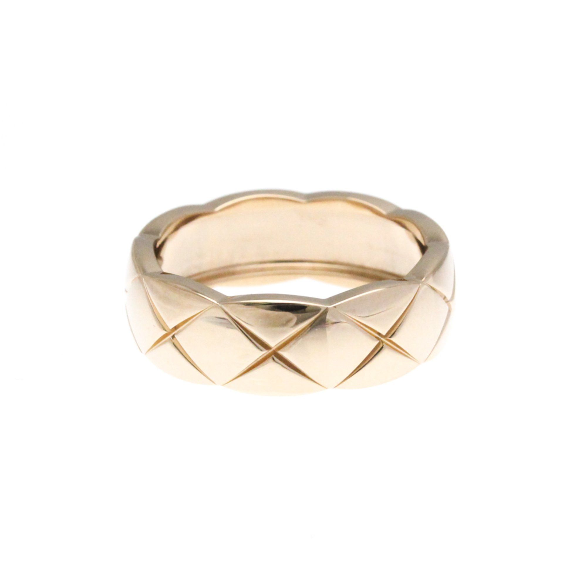 Chanel Coco Crush Ring Medium Size Pink Gold (18K) Fashion No