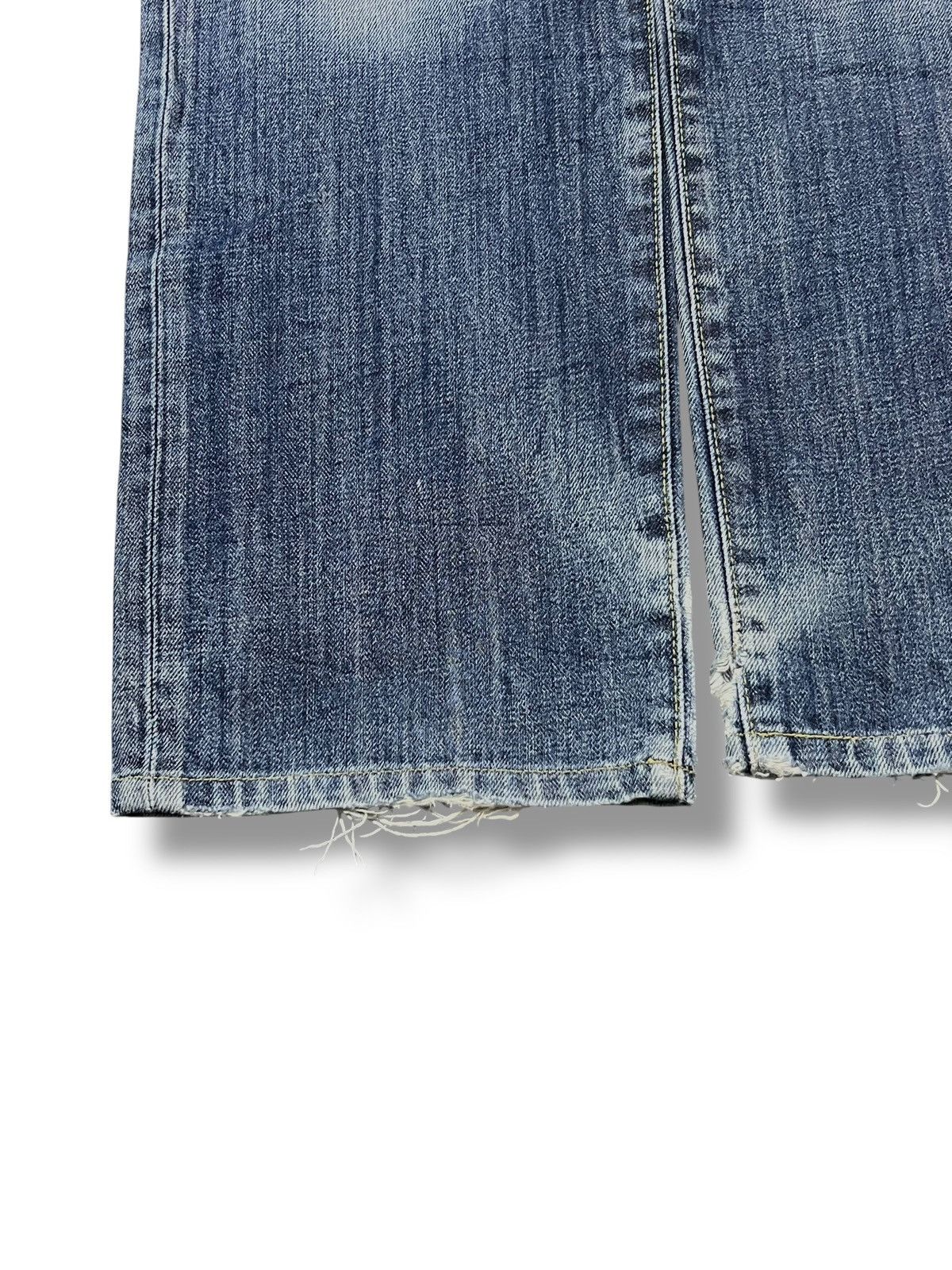 Uniqlo Loose Vintage Uniqlo S-002 Original Basic - Faded Wash Jeans Size US 32 / EU 48 - 6 Thumbnail