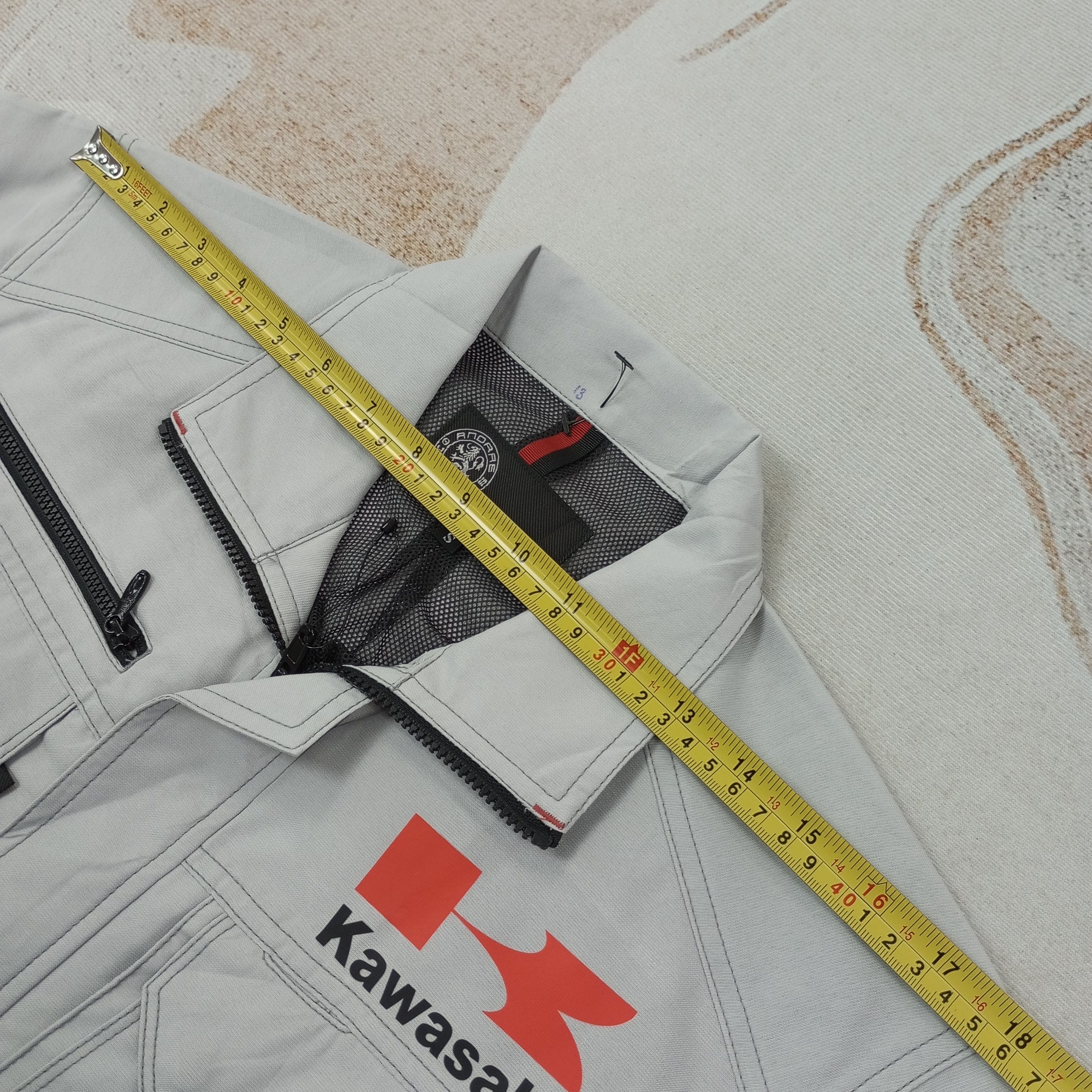 Japanese Brand Kawasaki Japanese Motorsports Custom Art Jacket c232n19 Size US M / EU 48-50 / 2 - 7 Thumbnail