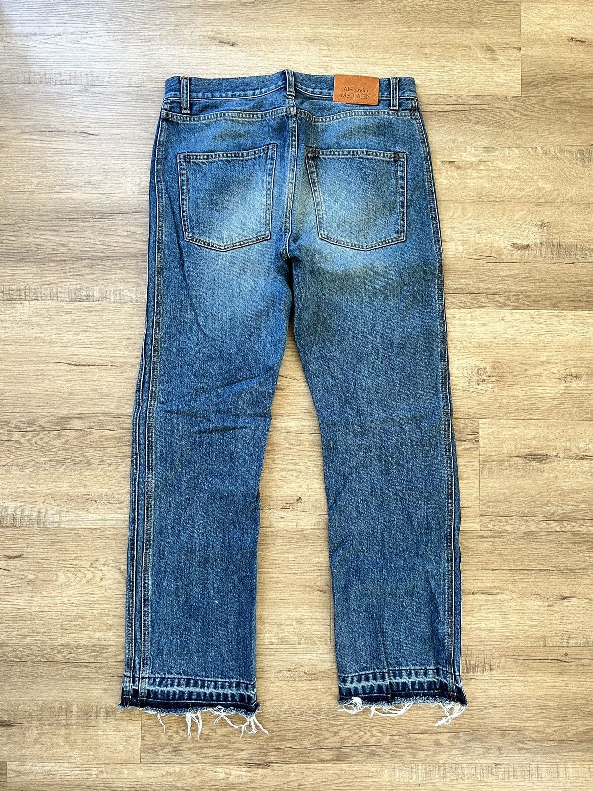Alexander McQueen Side Seamed Denim Size US 30 / EU 46 - 2 Thumbnail