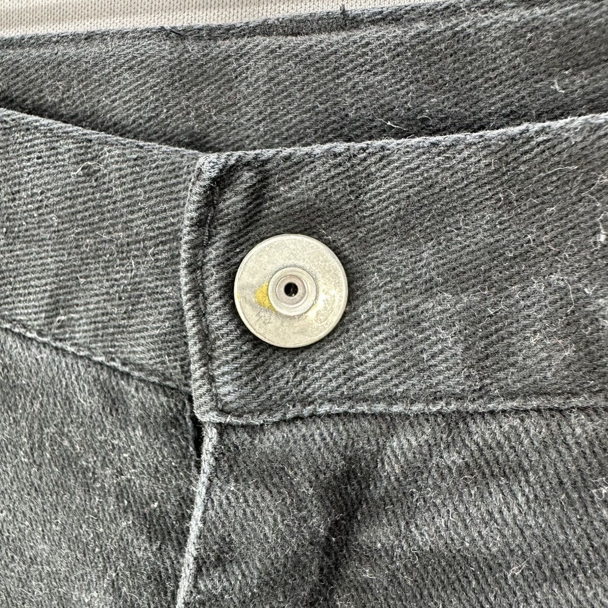 If Six Was Nine Vintage 90's Rad Custom Skinny Jeans Skull and Britain Flag Size 25" / US 0 / IT 36 - 7 Thumbnail