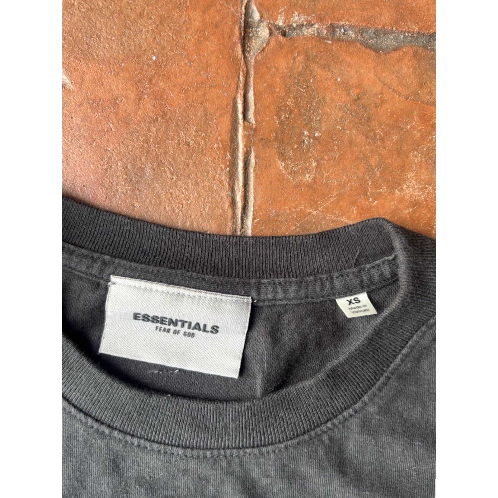 Fear of God Fear Of God Essentials T-Shirt XS Black Oversized Crew Neck Short Sleeve Men L? Size US XS / EU 42 / 0 - 2 Thumbnail