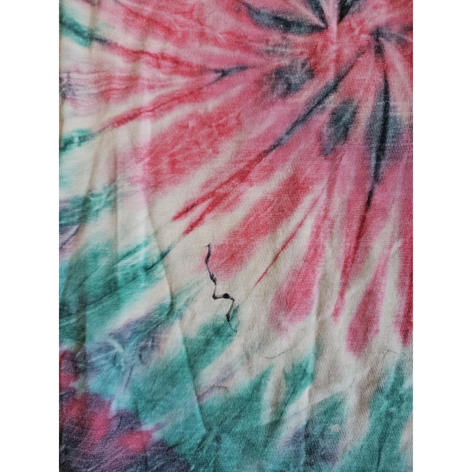 Other Save the Planet Hard Rock Cafe Jamaica Tye Dye Red XL 1990s Size US XL / EU 56 / 4 - 5 Thumbnail
