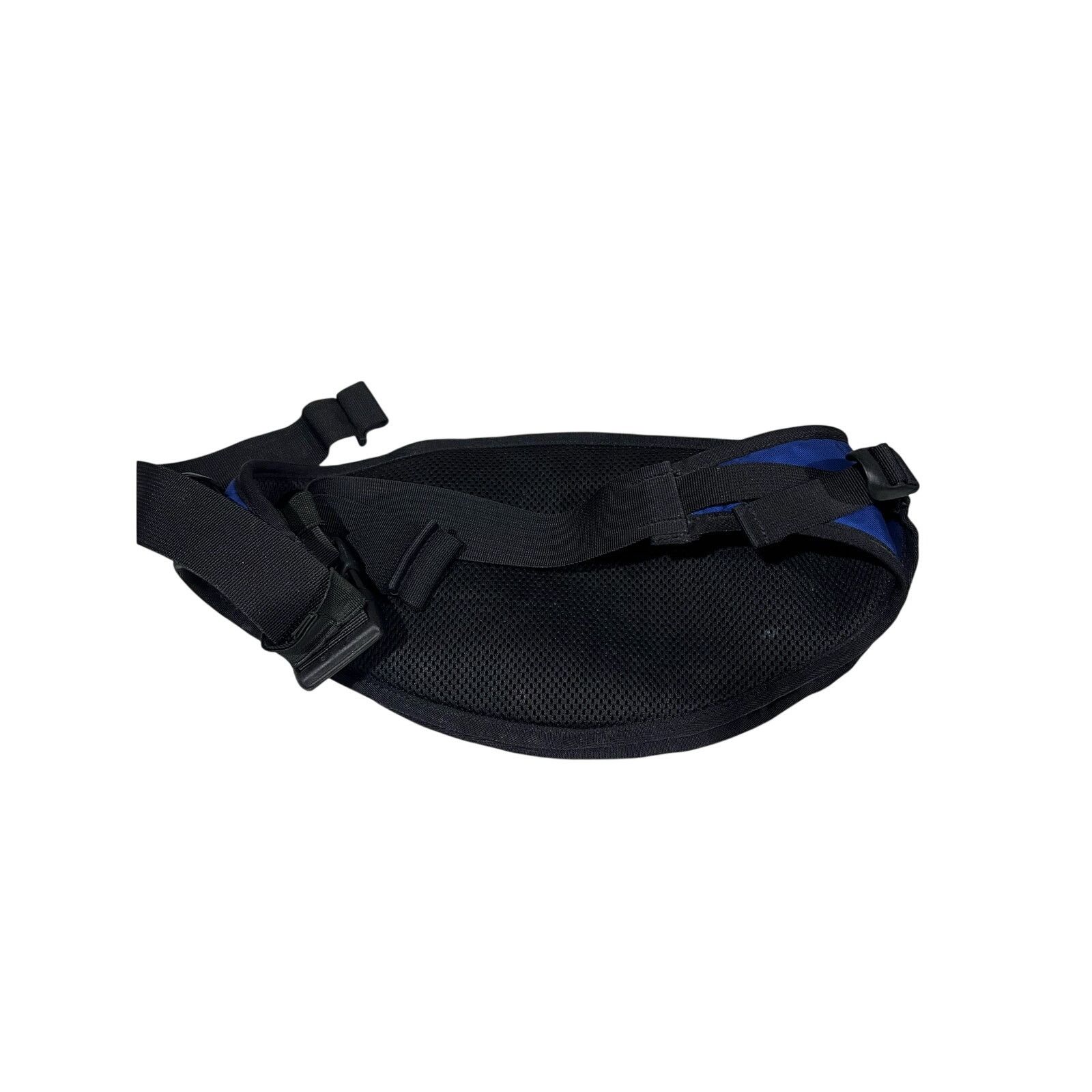 Patagonia Patagonia Vintage Waist Pack Hip Belt Bag Blue Black Mesh Size ONE SIZE - 2 Thumbnail