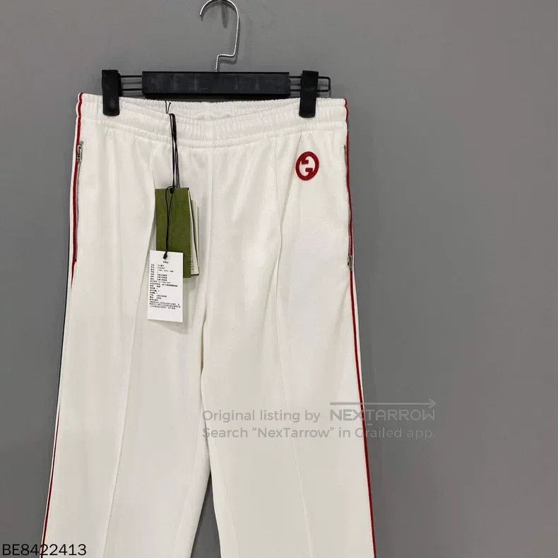 Gucci Gucci Size S Striped elastic straight casual pants Size 42" / US 20 - 3 Thumbnail