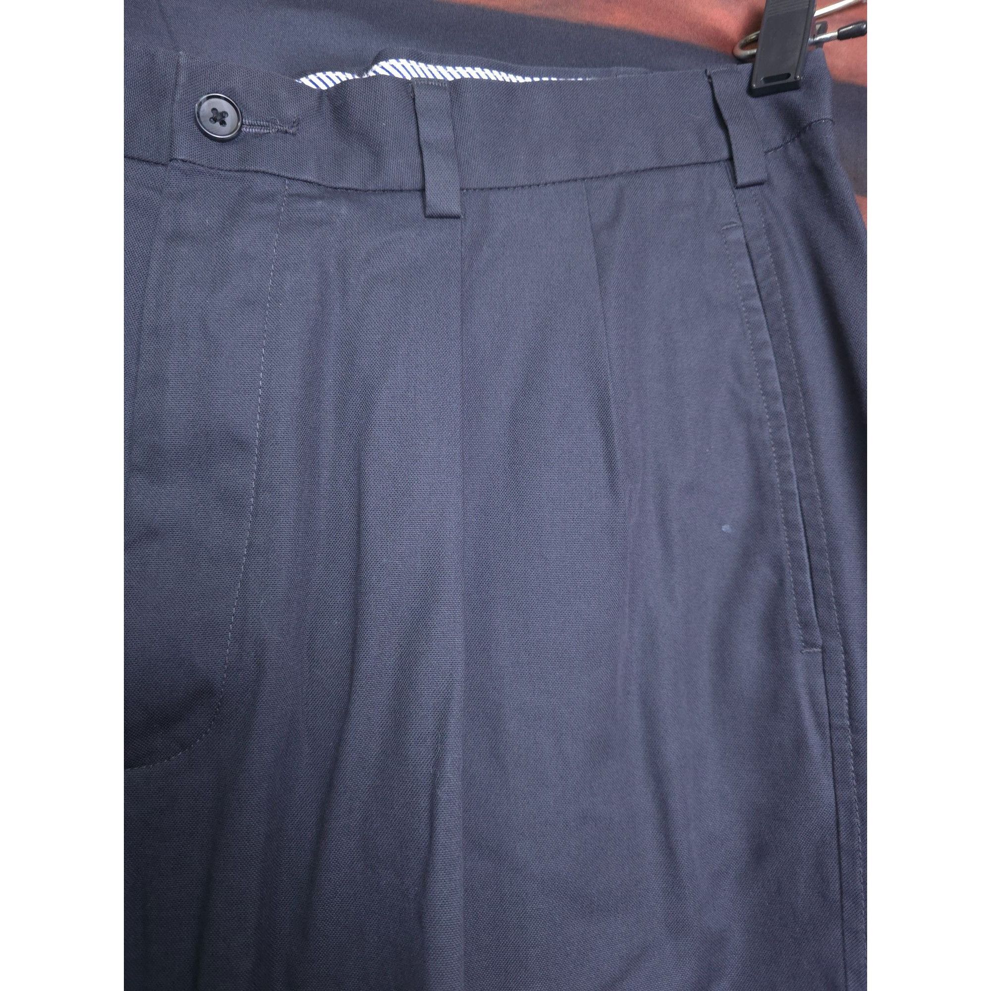 Daniel Cremieux Daniel Cremieux Mens definitive Pant Salon 100% Cotton Pants Size 36R - 2 Thumbnail