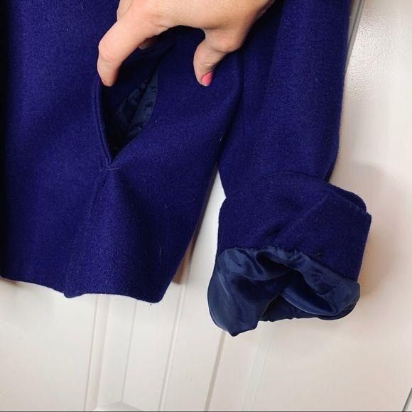 Old Navy Old Navy Sapphire Blue Lined Button Front Pea Coat Medium Size M / US 6-8 / IT 42-44 - 4 Thumbnail