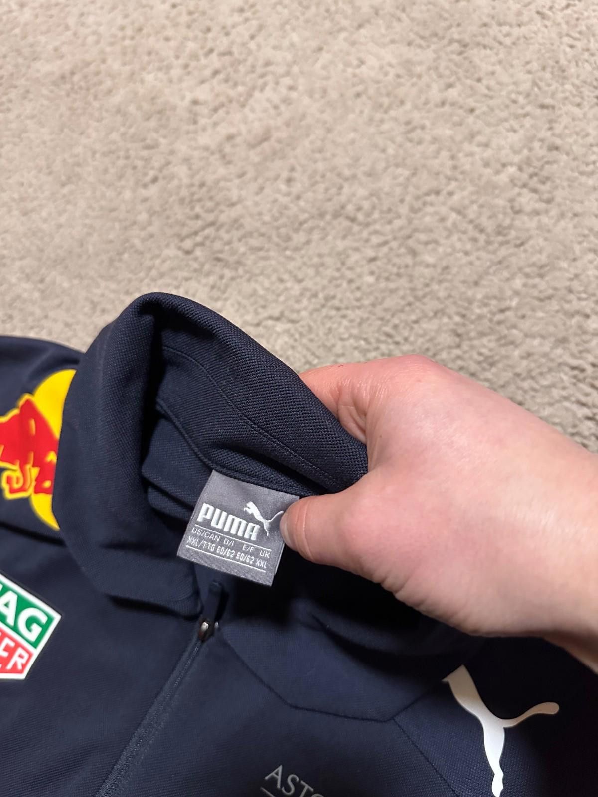 Puma Red Bull Racing Formula 1 Mens Polo Aston Martin RBR F1 Team Size US XXL / EU 58 / 5 - 5 Thumbnail