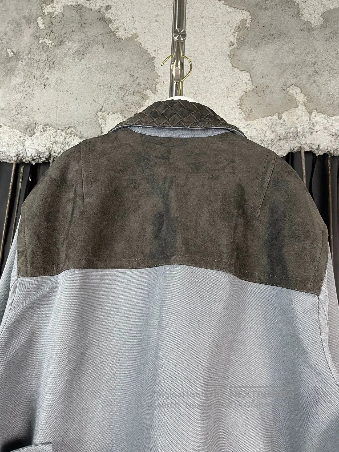 Bottega Veneta Gray Utility Jacket with Patch Pockets . Size US S / EU 44-46 / 1 - 5 Thumbnail