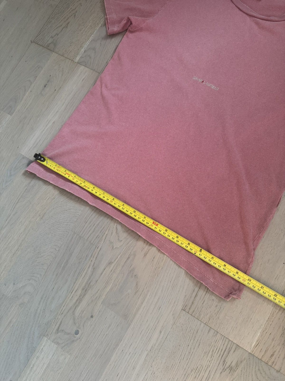 Saint Laurent Paris SAINT LAURENT tshirt STUDY REAL TAPE MEASUREMENTS IN PHOTOS Size US XS / EU 42 / 0 - 8 Thumbnail