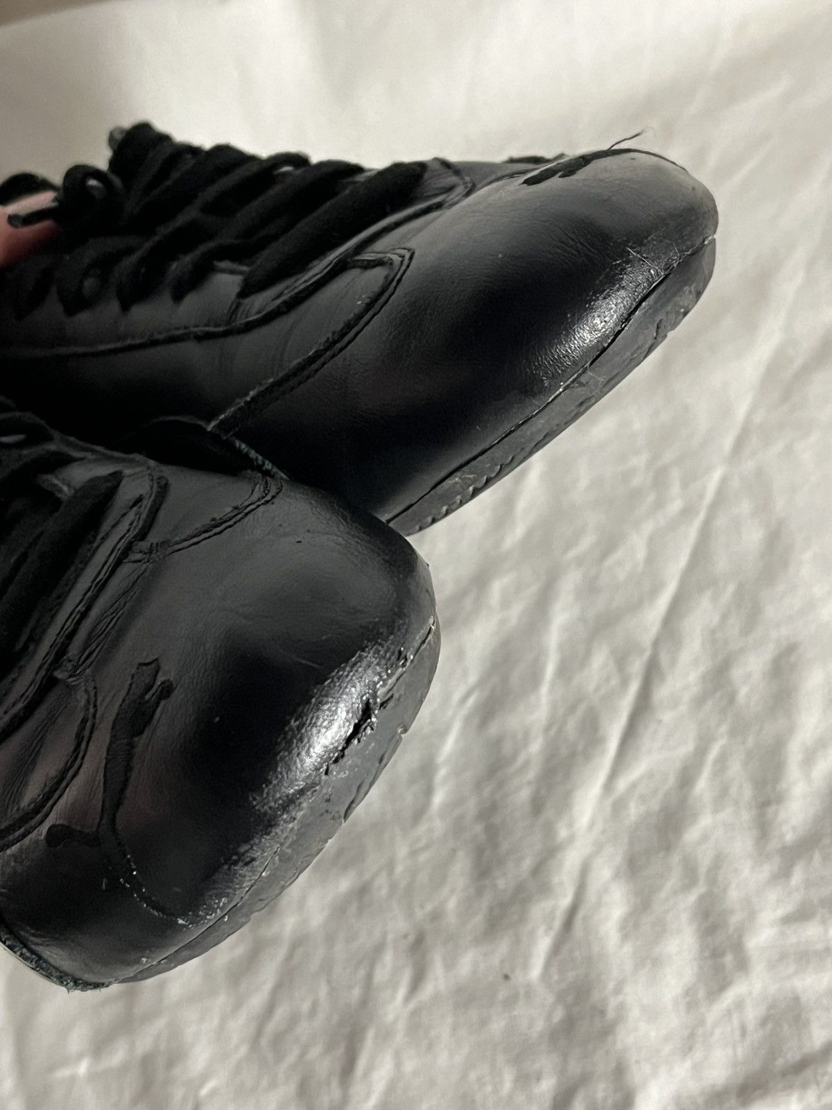 Puma × Vintage Vintage Puma Speedcat Black Leather Shoes Sneakers Y2K Size US 9.5 / EU 42-43 - 8 Thumbnail
