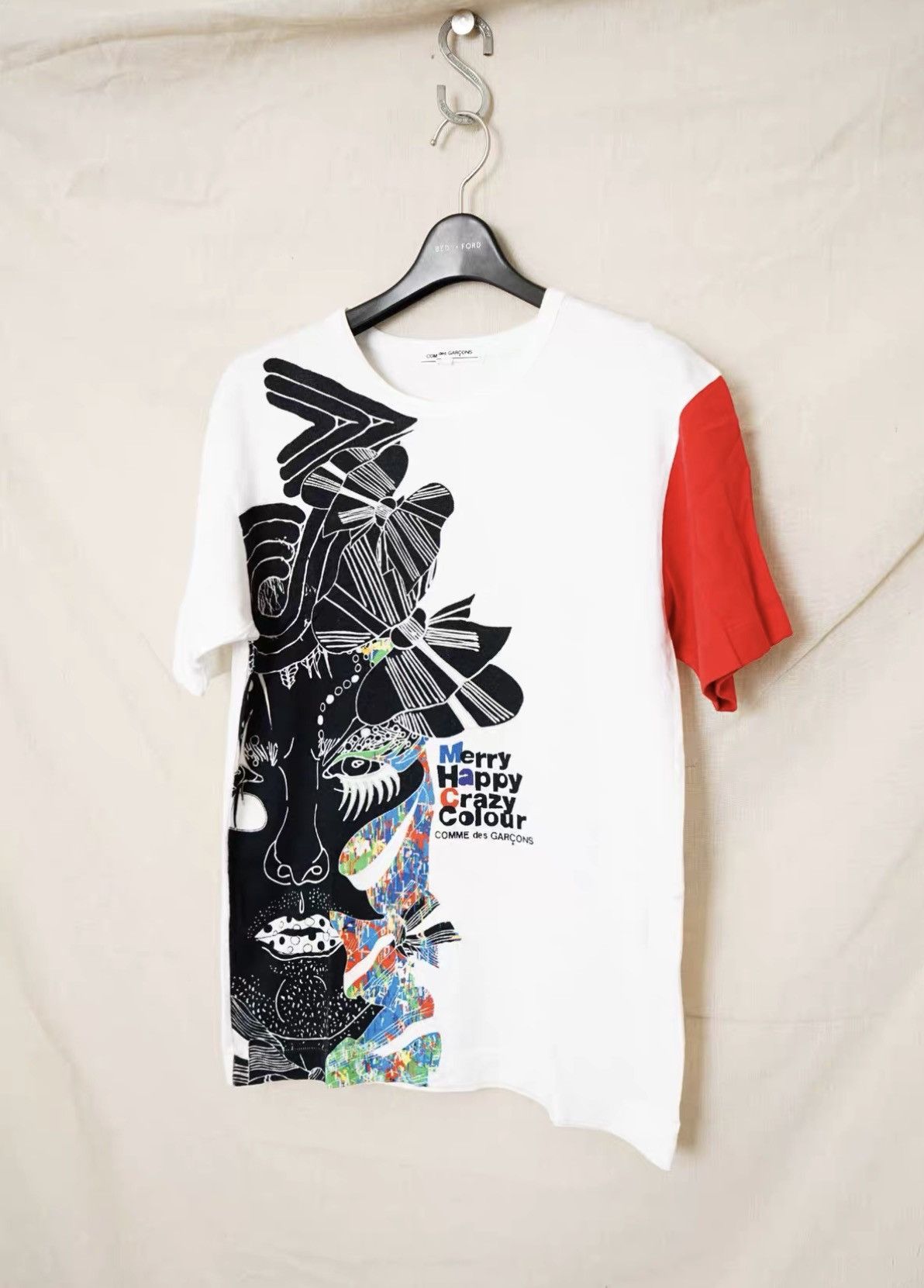 Comme des Garcons Comme des Garçons Portrait Print T-shirt Size US S / EU 44-46 / 1 - 1 Thumbnail