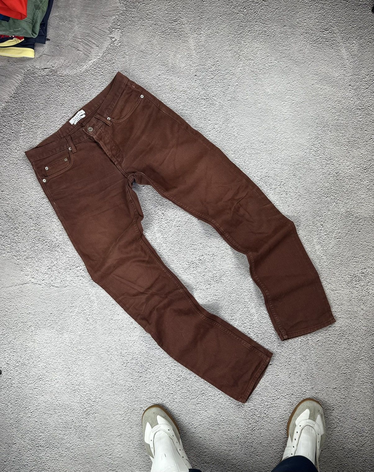 Sandro × Vintage Sandro New Droit Woman’s Jeans Pants Y2K Old Money Style Size 28" / US 6 / IT 42 - 2 Thumbnail