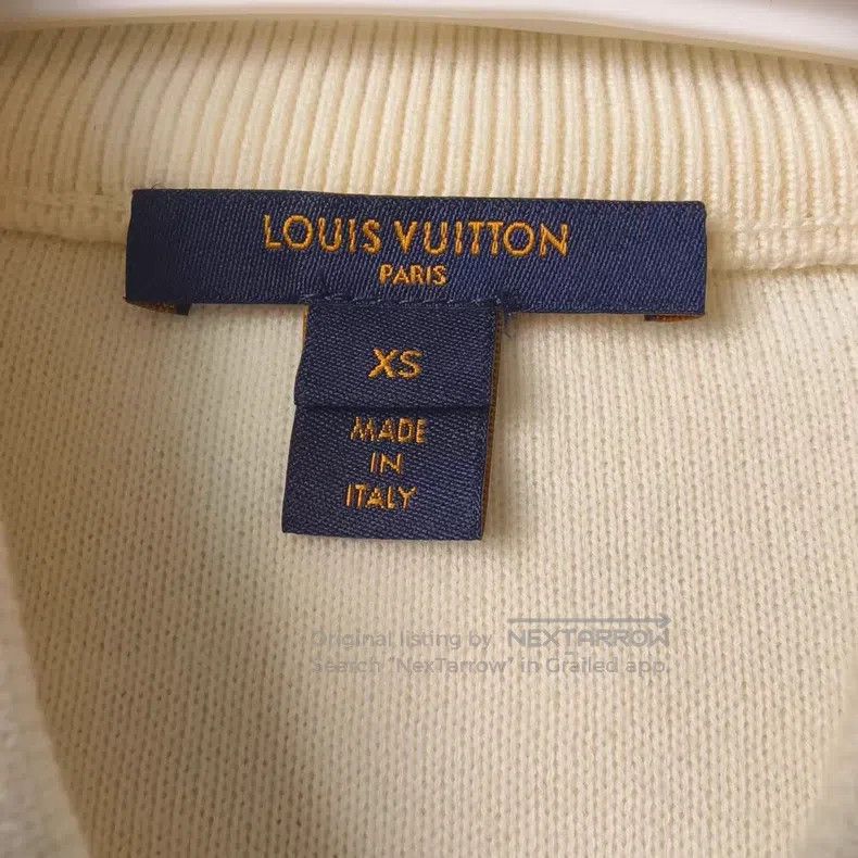 Louis Vuitton Louis Vuitton Off-white wool three-quarter sleeve zippered Size US XS / EU 42 / 0 - 3 Thumbnail