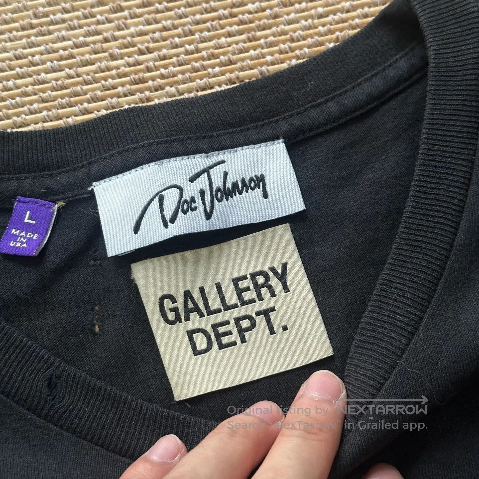 Gallery Dept. Gallery Dept Glitter Distressed T. Size US L / EU 52-54 / 3 - 5 Thumbnail