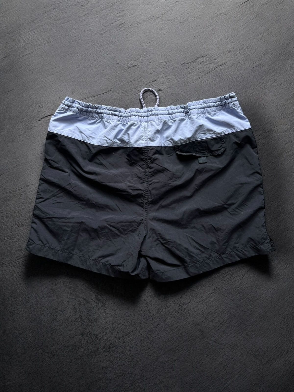 Yves Saint Laurent YSL Logo Swim Shorts in Blue Size US 32 / EU 48 - 3 Thumbnail