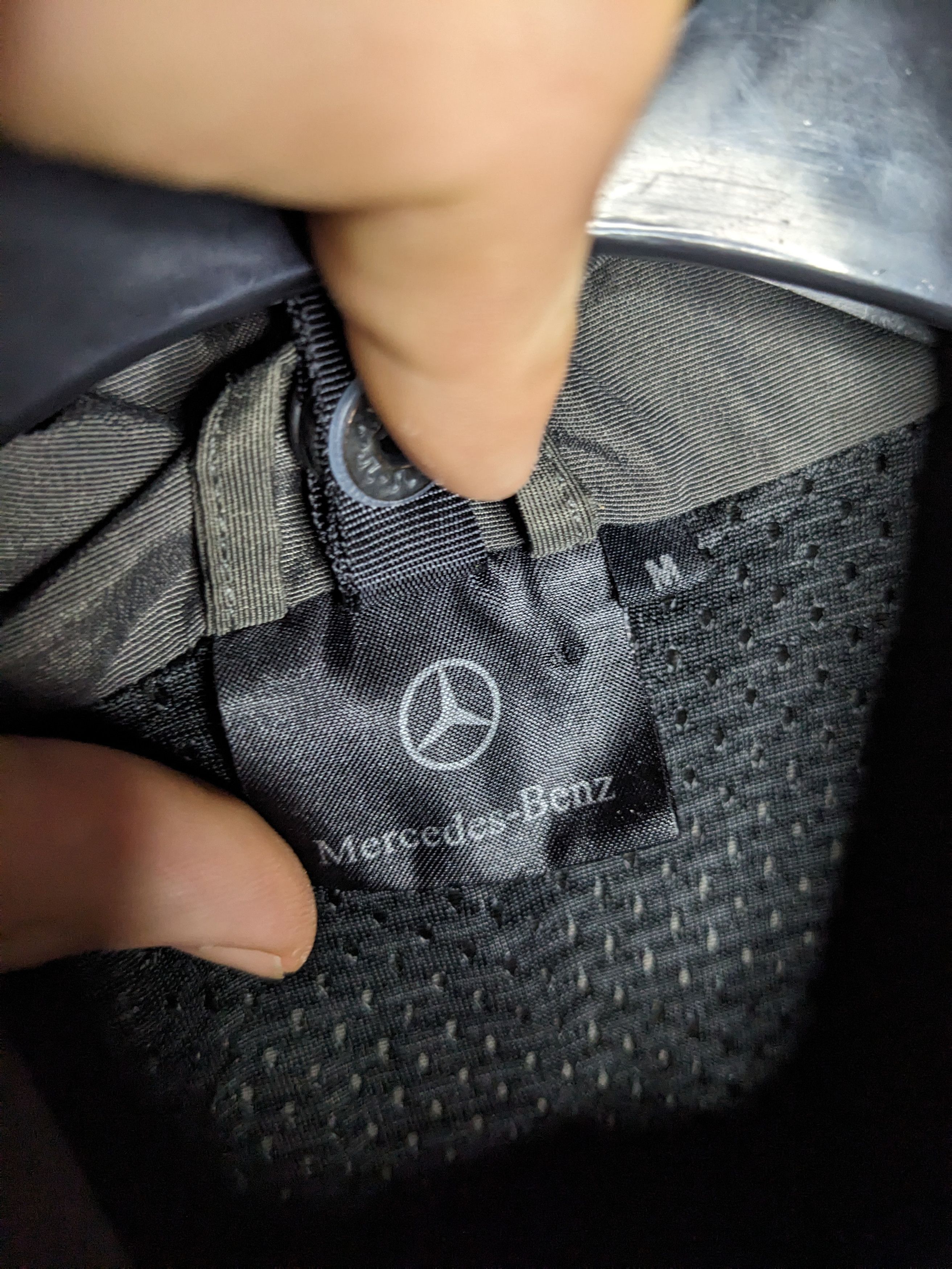 Mercedes-Benz Mercedes Benz Nylon Windbreaker Jacket Medium Coat Grey AMG Size US M / EU 48-50 / 2 - 11 Thumbnail