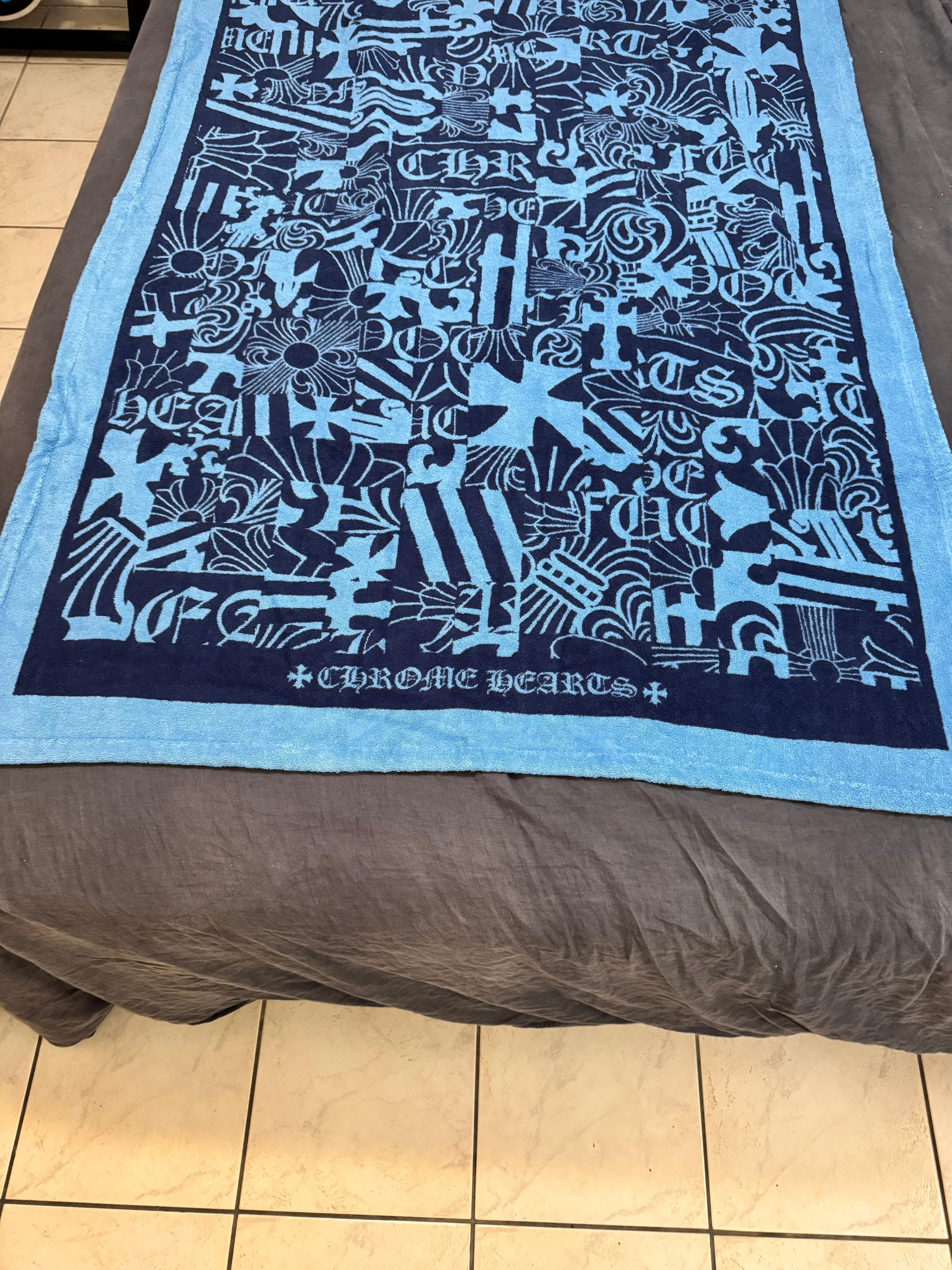 Chrome Hearts Chrome Hearts Beach Towel Size ONE SIZE - 9 Thumbnail