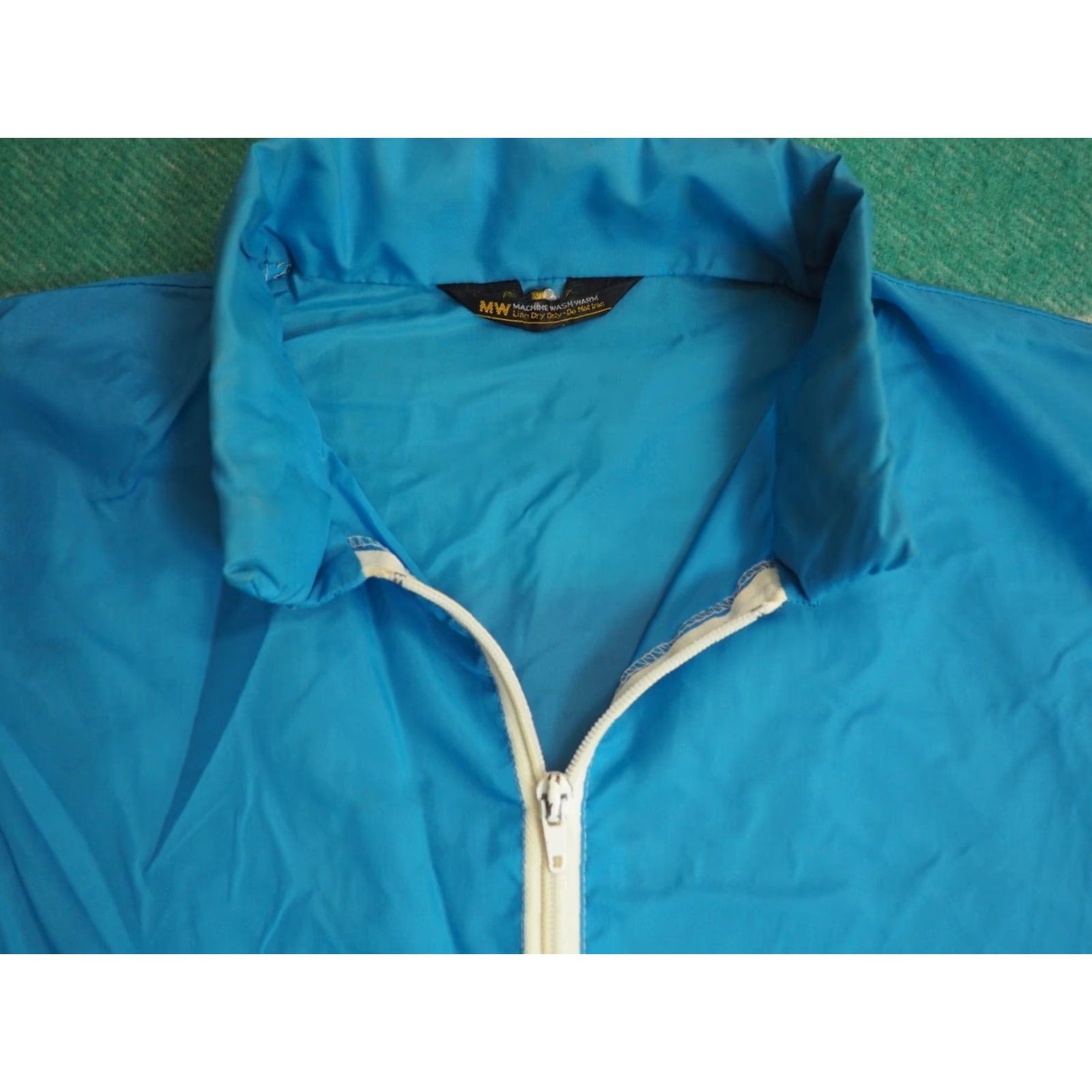 Vintage VINTAGE Montgomery Ward Penneys Blue Lightweight Zip Retro Windbreaker Jacket M Size US M / EU 48-50 / 2 - 2 Thumbnail