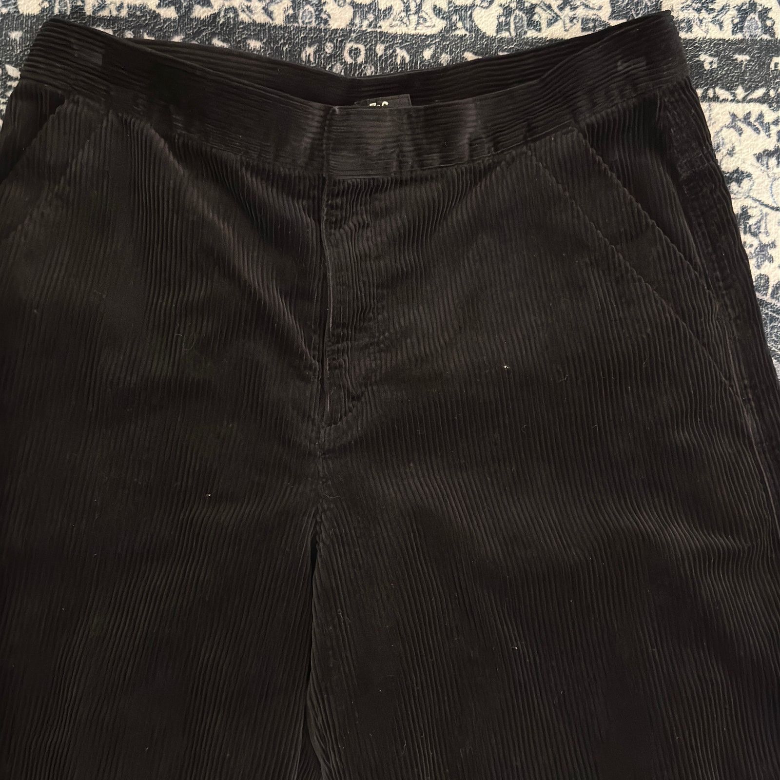 Uniqlo Corduroy Wide Leg Trousers Size 28" / US 6 / IT 42 - 4 Thumbnail