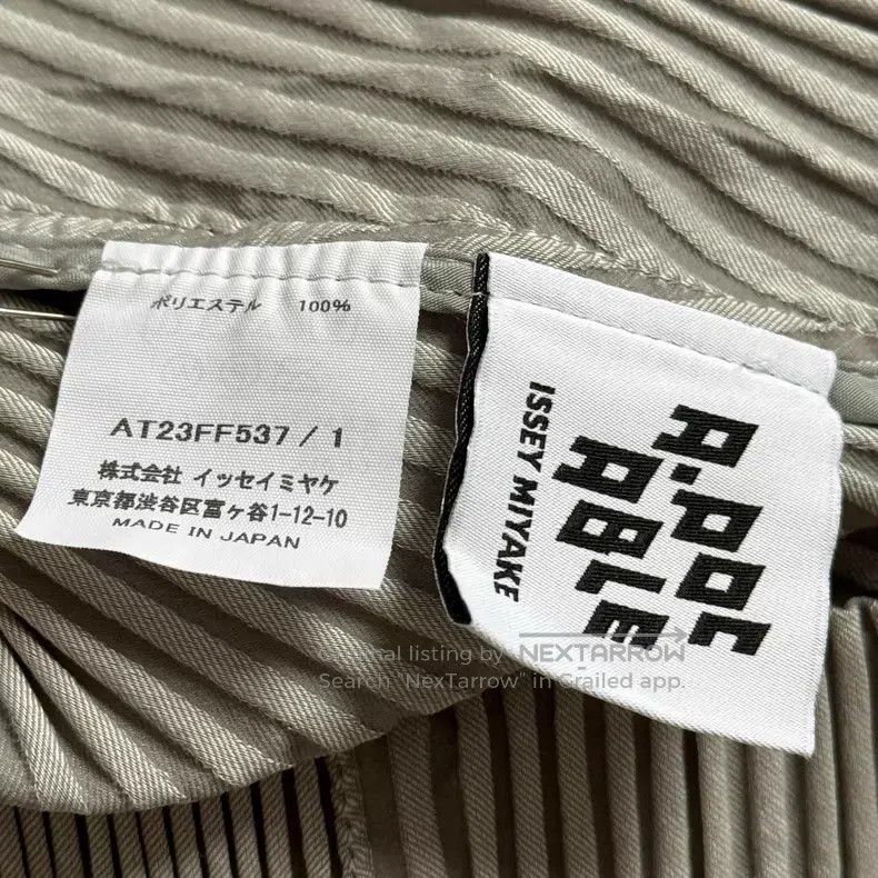 Issey Miyake Issey Miyake size:1 Grey Pants Size 22" - 3 Thumbnail