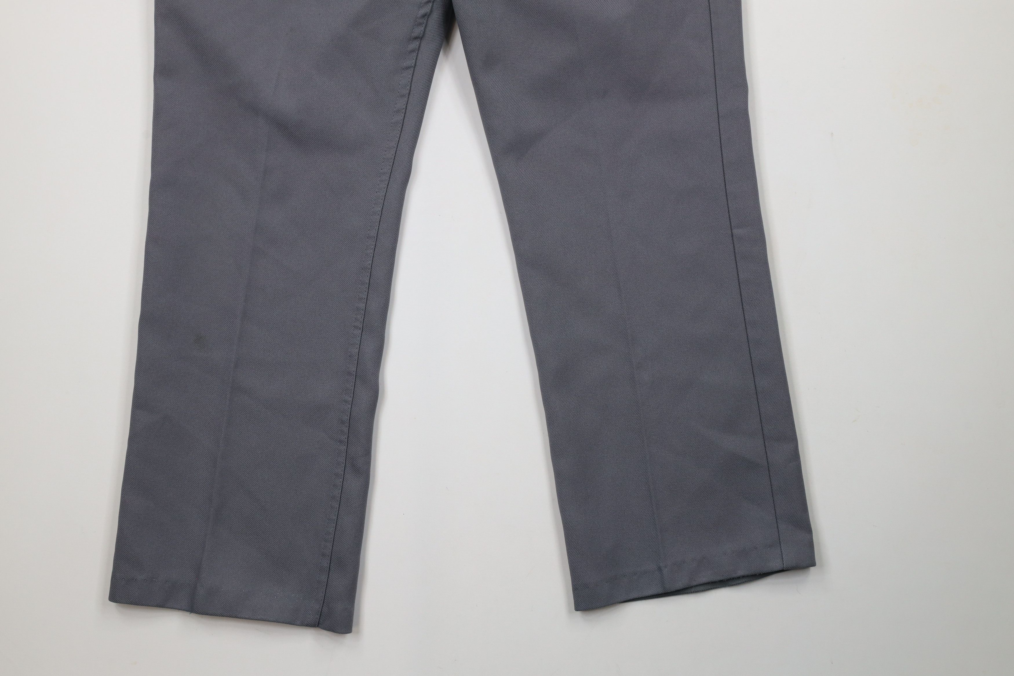 Levi's × Vintage Vintage 70s Levis Knit Wide Leg Bell Bottoms Chino Pants USA Size US 34 / EU 50 - 4 Thumbnail
