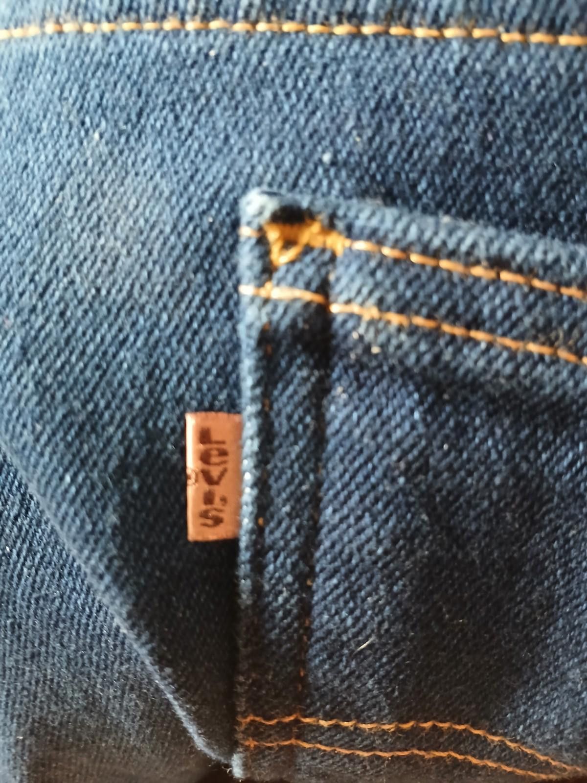 Levi's 70's Orange Tab Levi's Action Jeans Made In USA 38x23 Hemmed Size US 38 / EU 54 - 3 Thumbnail