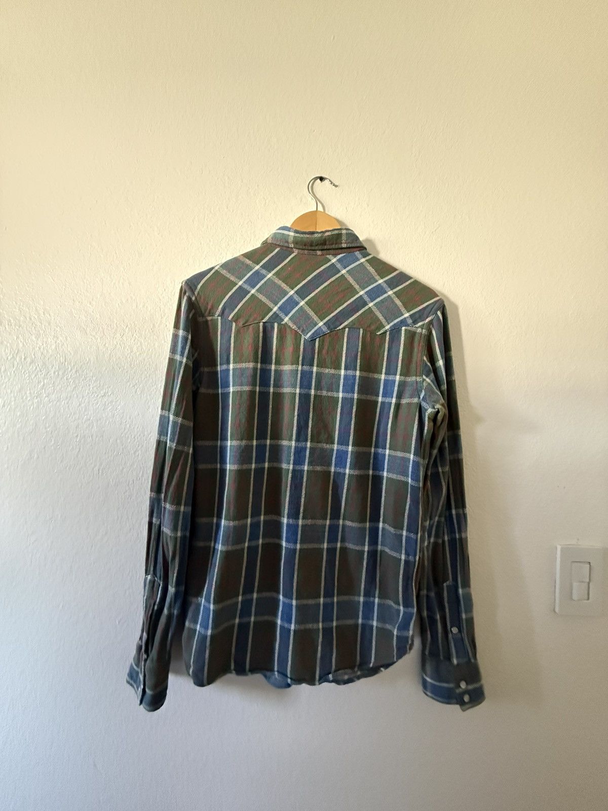 RRL Ralph Lauren RRL Ralph Lauren Flannel Forest Green Size US S / EU 44-46 / 1 - 4 Thumbnail