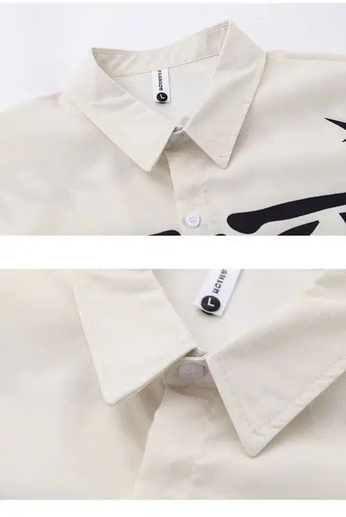 Japanese Brand Kusuno x Ezawa Vintage Hip Hop Skull Shirt Size US M / EU 48-50 / 2 - 7 Thumbnail