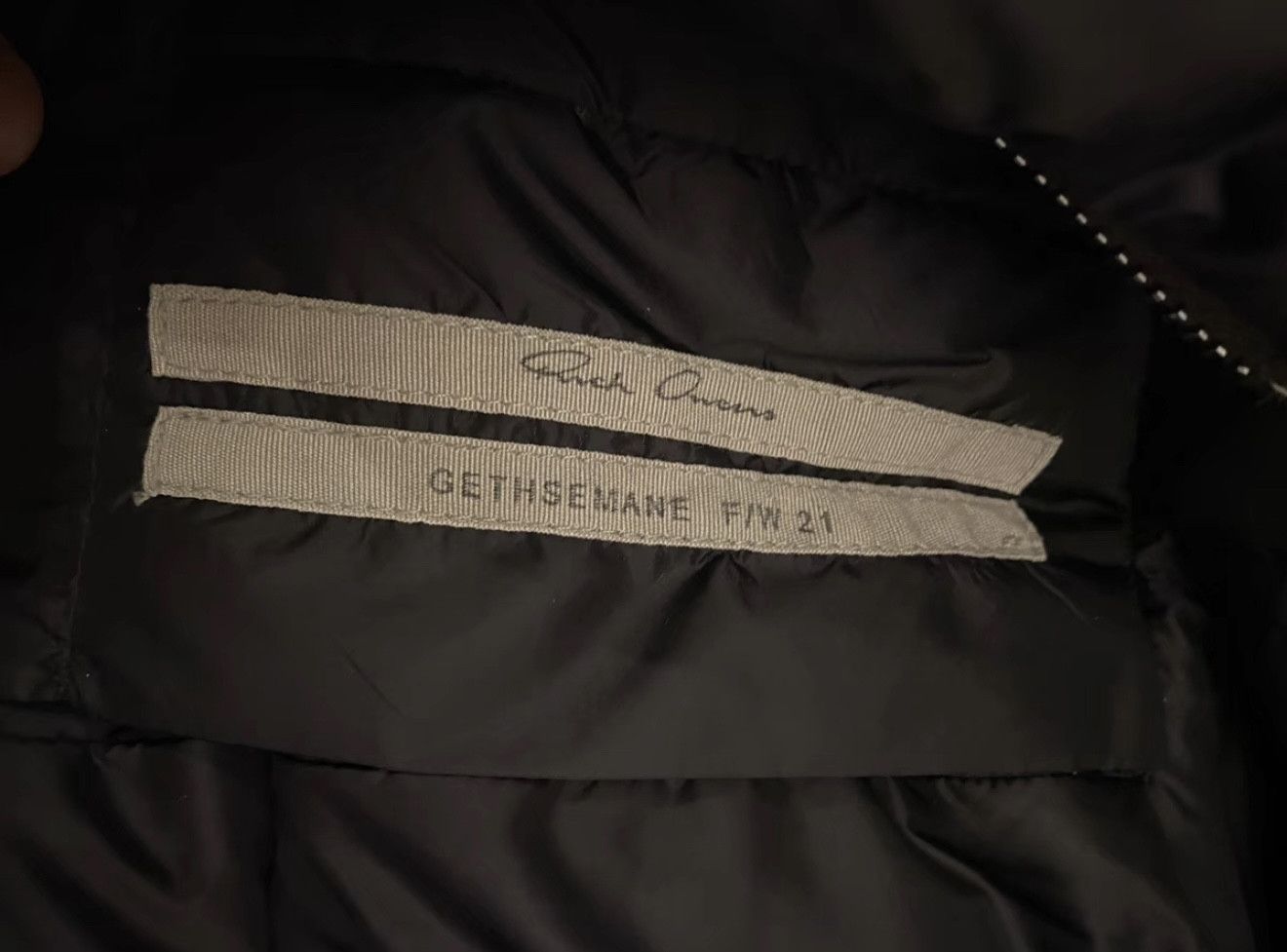 Rick Owens Rick Owens Woven Mountain Down Puffer Jacket Size US M / EU 48-50 / 2 - 3 Thumbnail