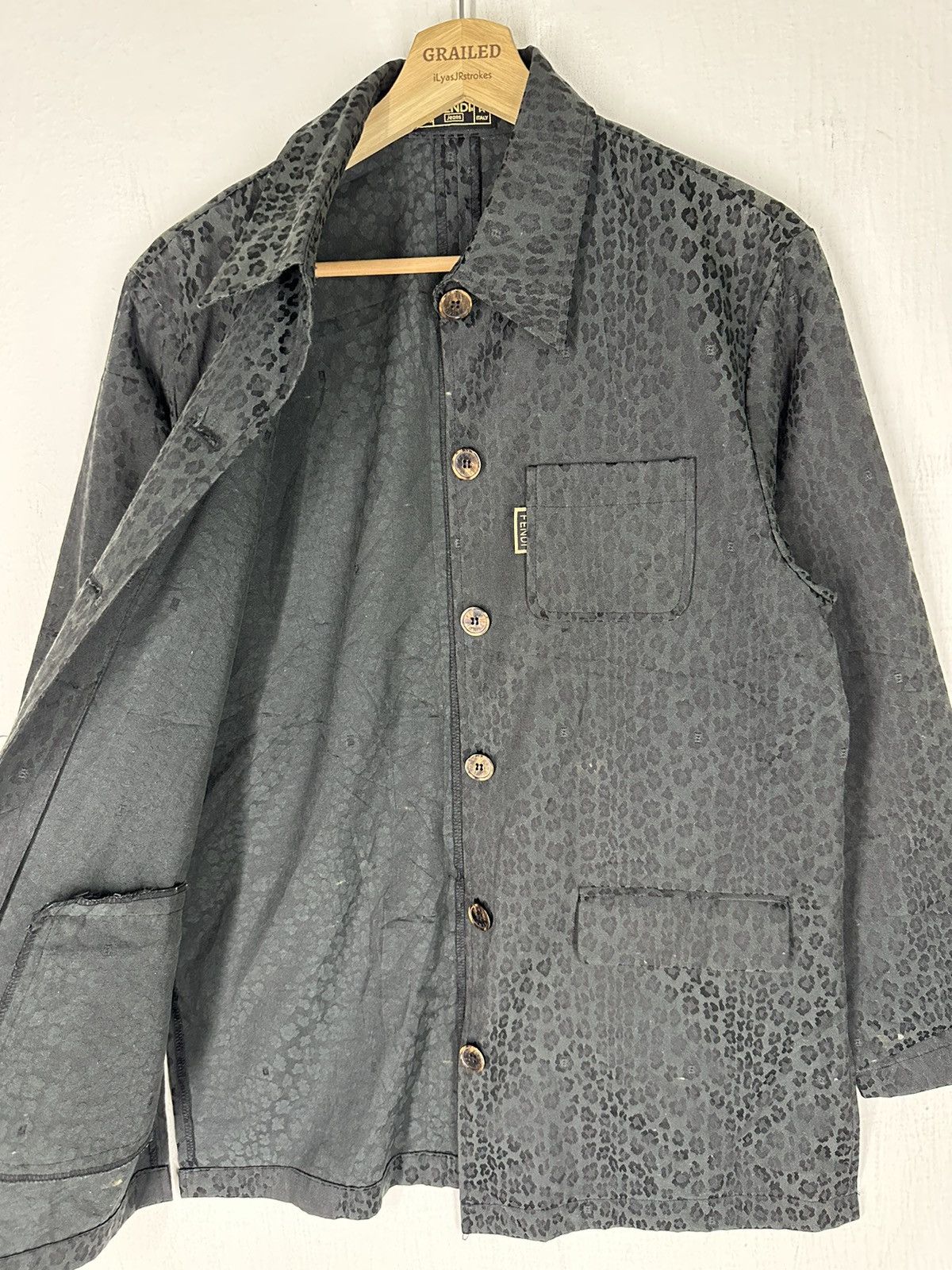 Fendi Vintage Fendi Leopard Jacket Size US M / EU 48-50 / 2 - 8 Thumbnail