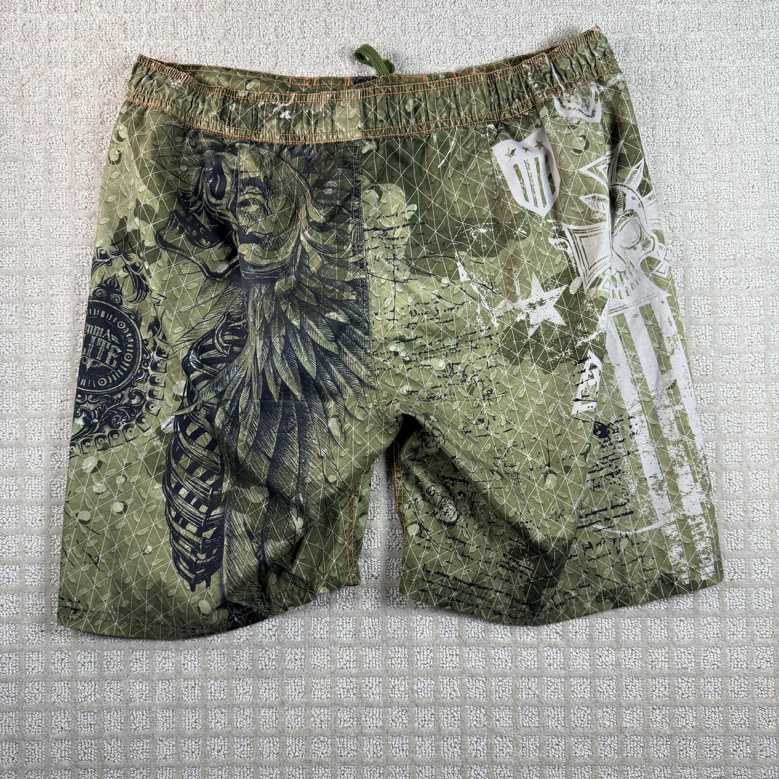 Other MMA Elite Camo Fight Shorts Skull Graphic Large Size US 34 / EU 50 - 6 Thumbnail