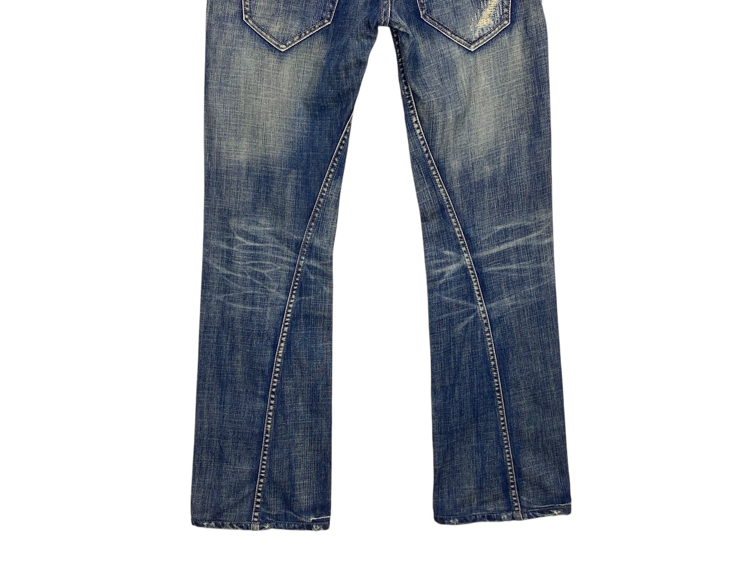 Tete Homme Tete Homme Jeans Flare Jeans Size 29" - 6 Thumbnail
