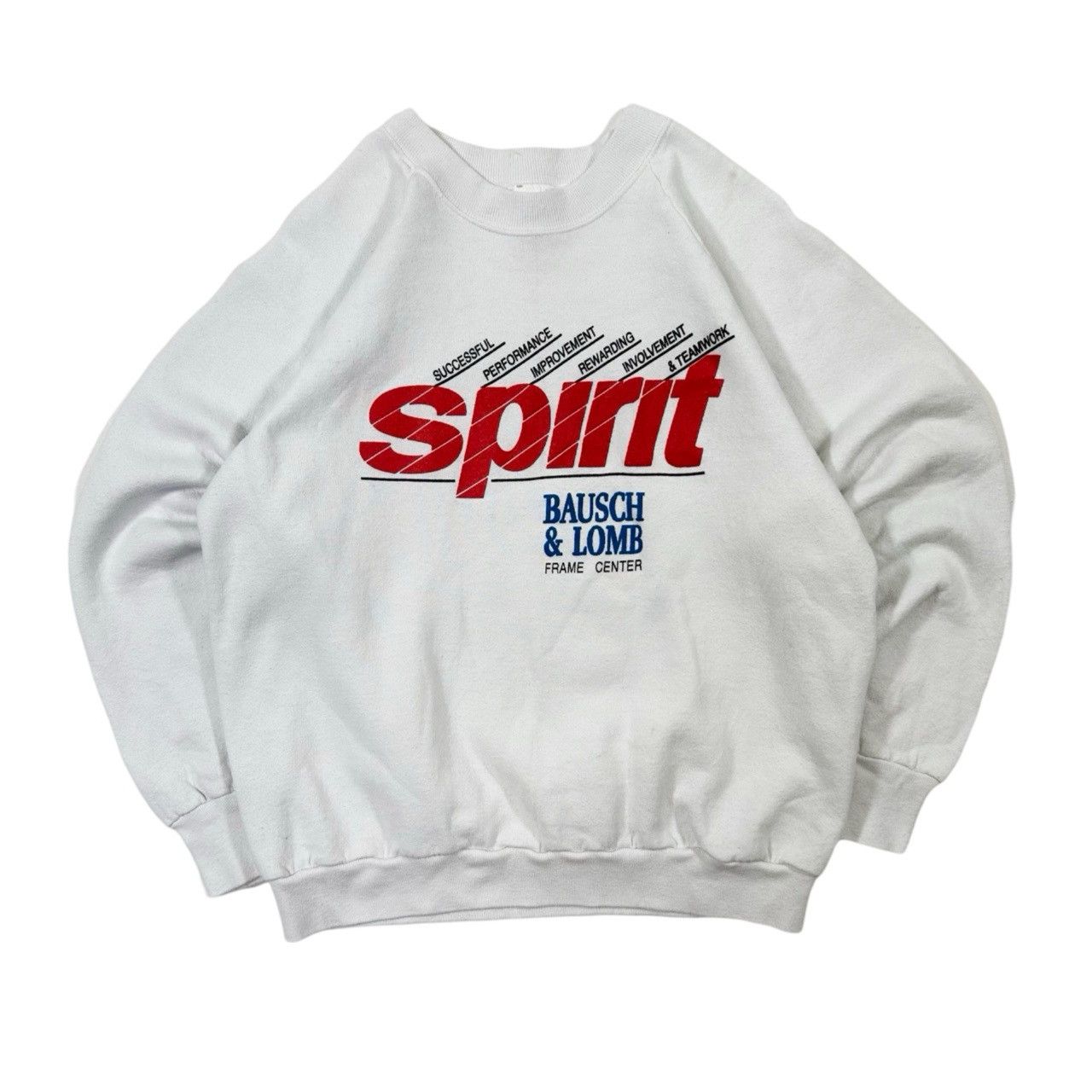 Vintage Vintage 90s Fruit of the Loom Spirit Bausch & Lomb Promo Size US L / EU 52-54 / 3 - 1 Thumbnail