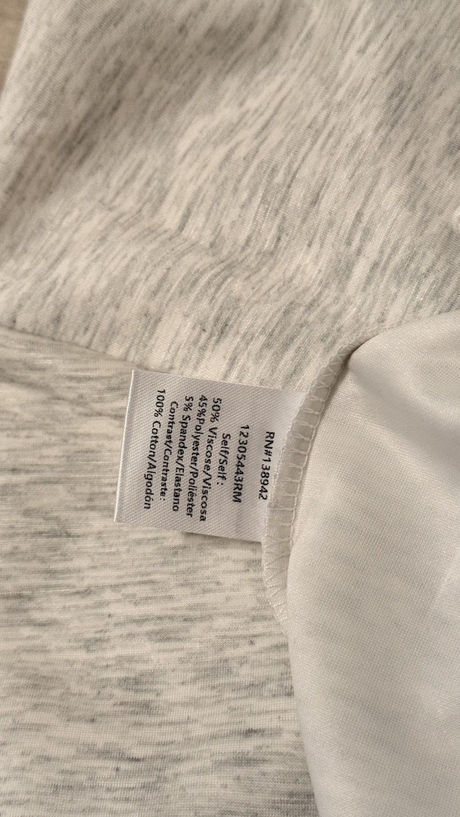 Other On 12th Feminine light gray top with a white collar Size S / US 4 / IT 40 - 6 Thumbnail