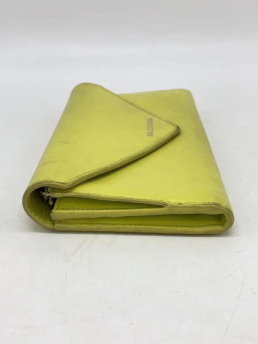 Balenciaga Balenciaga Leather Long Wallet Yellow Size ONE SIZE - 8 Thumbnail