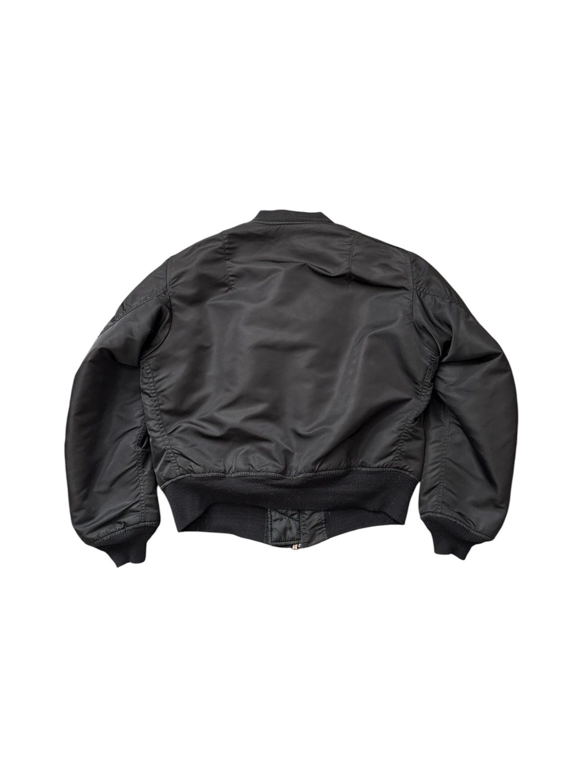 Alpha Industries Vintage 80s Alpha Industries Ground Crew Bomber Size US M / EU 48-50 / 2 - 2 Thumbnail