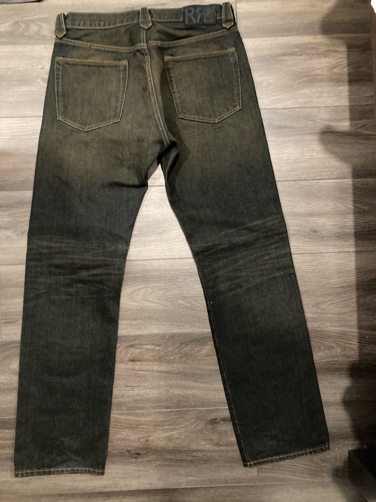 RRL Ralph Lauren RRL Distressed Western Embroidered Jeans Size US 33 - 2 Thumbnail