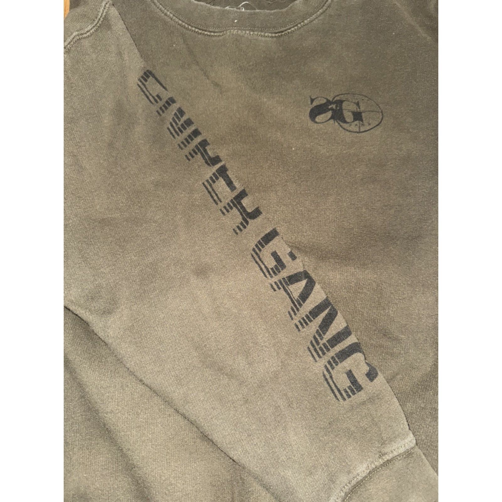 Vintage Kodak Black Sniper Gang Sweatshirt SG Olive Green Crewneck S Men Graphic Print Cotton Pullover All Seasons 1900s? Size US S / EU 44-46 / 1 - 5 Thumbnail