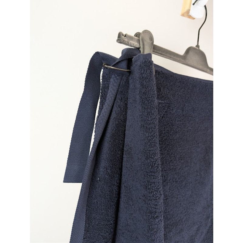 Balenciaga o1rshd1 Size: M / Cotton Skirt Towel in Dark Navy Blue Size 32 - 15 Thumbnail