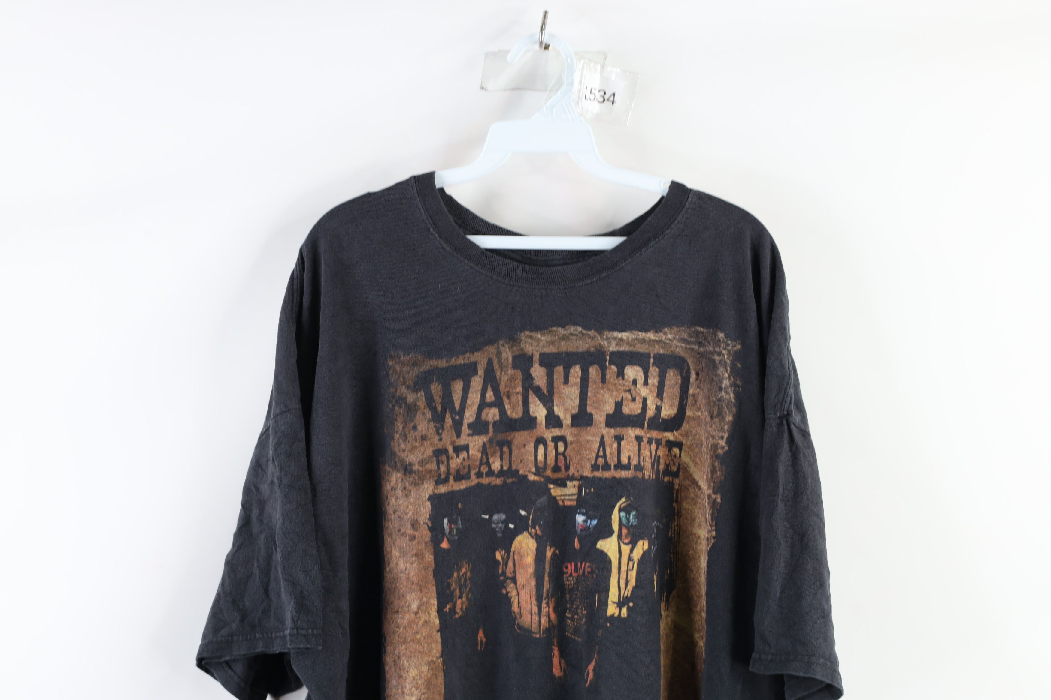 Vintage Vintage Y2K Dead or Alive Hollywood Undead Band T-Shirt Size US XXL / EU 58 / 5 - 2 Thumbnail