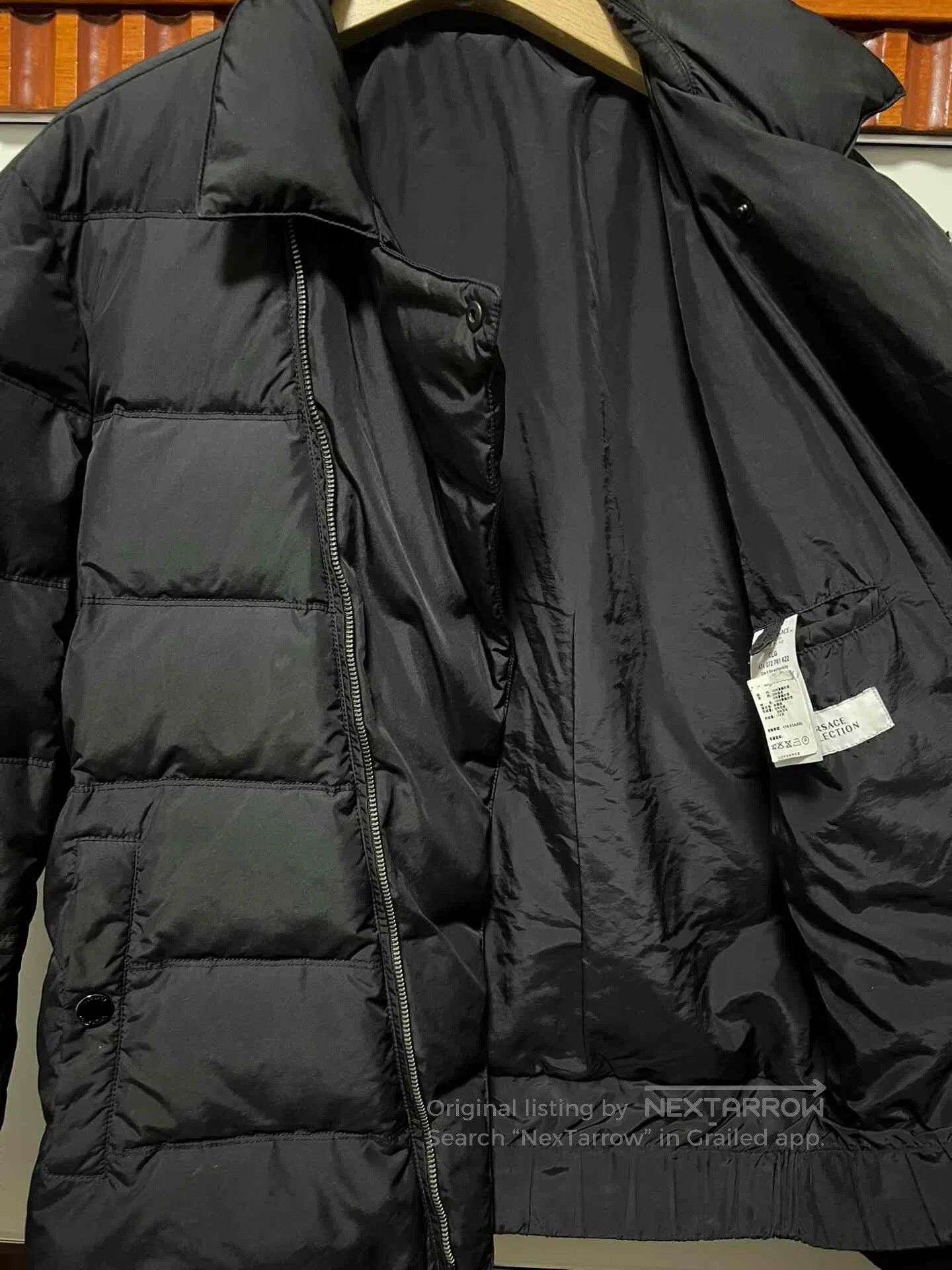 Versace VERSACE Men's Biker Zip Down Jacket. Size US M / EU 48-50 / 2 - 3 Thumbnail